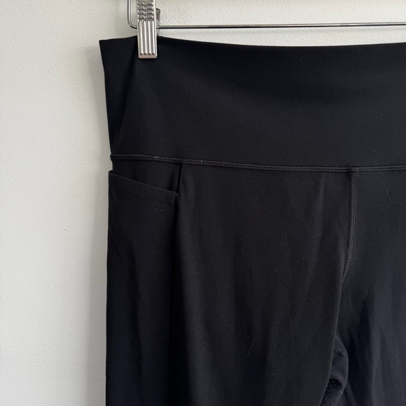 Athleta Black Transcend Stash High Rise Tights Legging Women’s Size XL #533673 - Picture 7 of 12